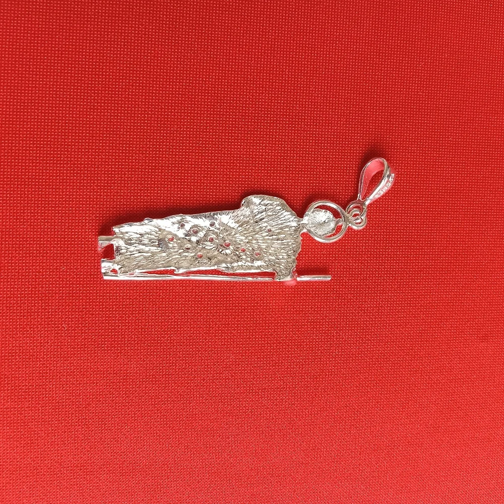 925 Sterling Silver San Judas Tadeo en Plata / Saint Jude‎ Thaddeus Pendant 925